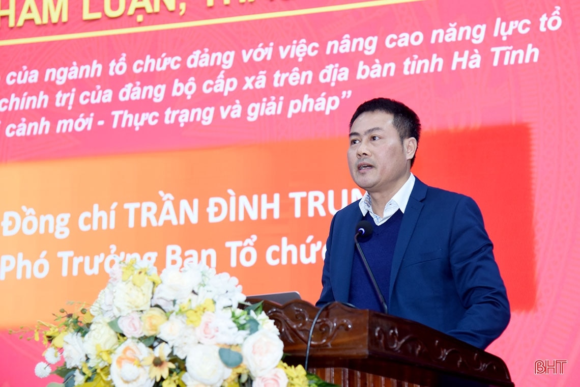 “Hiến kế” nâng cao năng lực thực hiện nhiệm vụ chính trị của đảng bộ cấp xã