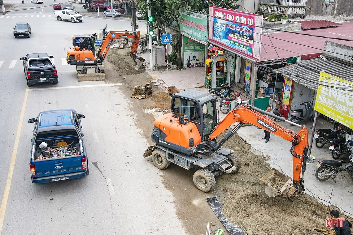 Đua tiến độ trên những công trình trọng điểm ở TP Hà Tĩnh