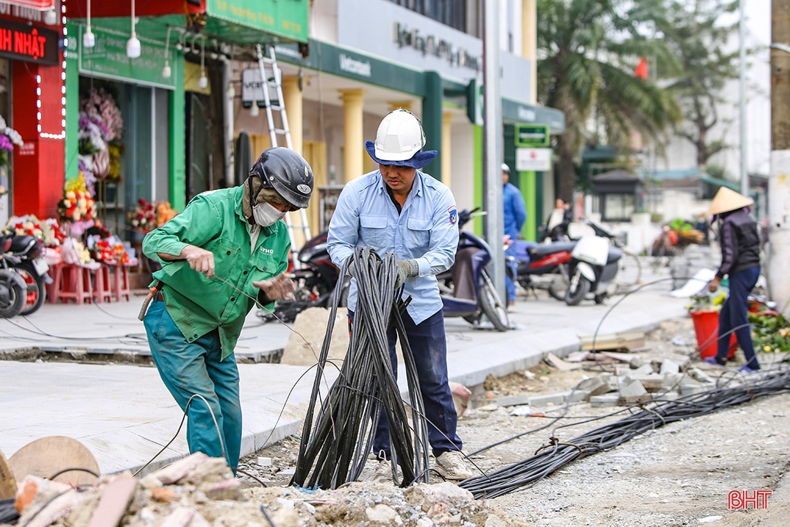 Đua tiến độ trên những công trình trọng điểm ở TP Hà Tĩnh