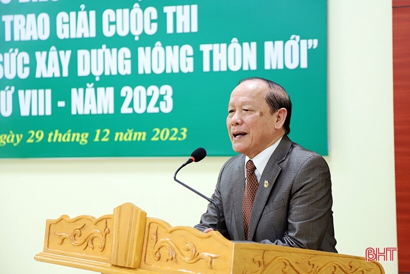 Báo Hà Tĩnh gặp mặt cộng tác viên, trao giải Cuộc thi chung sức xây dựng nông thôn mới 2023