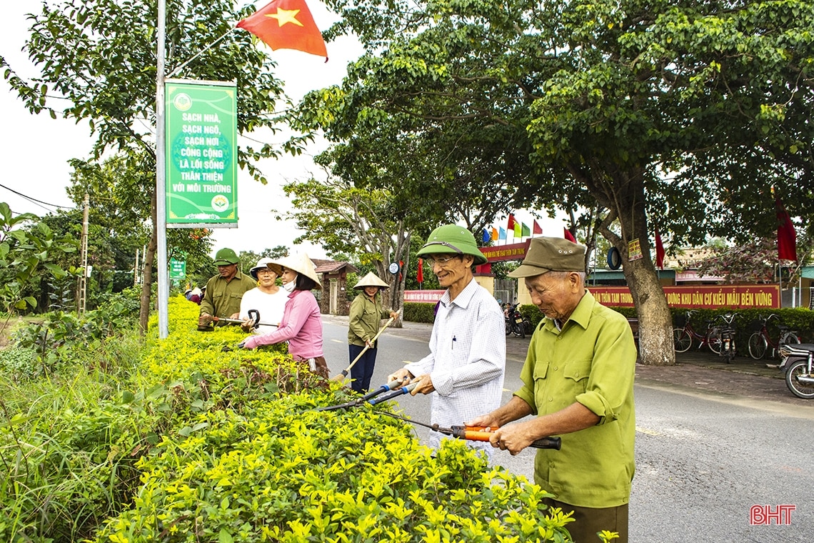 Duy trì, nâng cao chất lượng các tiêu chí ở những xã, huyện đã đạt các loại hình nông thôn mới