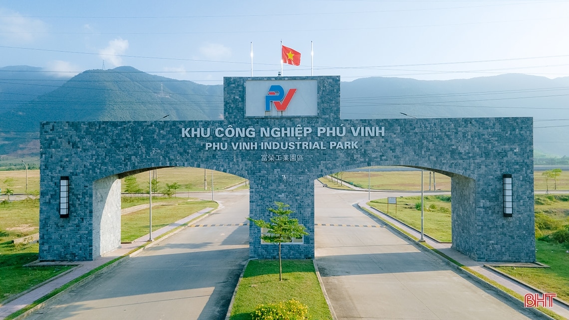 Khu Công nghiệp Phú Vinh - khu công nghiệp hiện đại và đồng bộ tại Hà Tĩnh