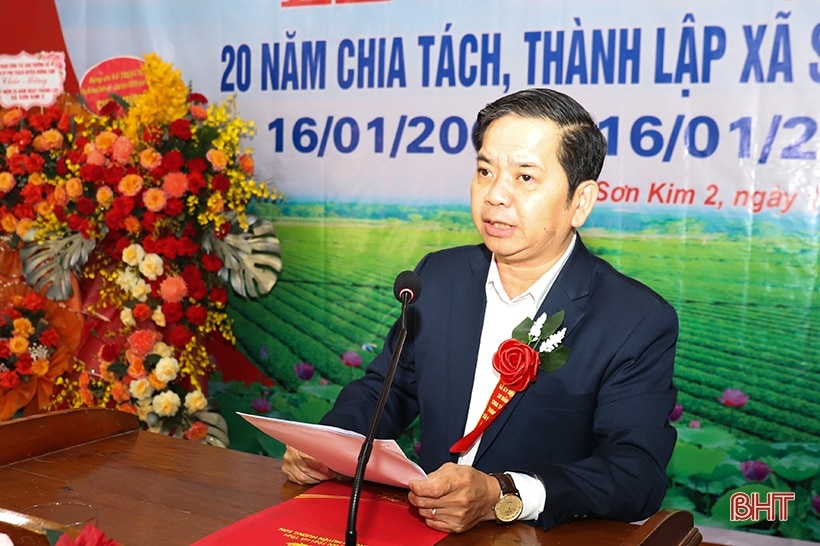 Sơn Kim 2 phấn đấu trở thành xã nông thôn mới nâng cao vào năm 2025