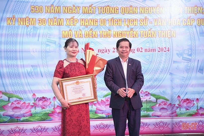 Tưởng niệm 530 năm ngày mất Tướng công Nguyễn Tuấn Thiện