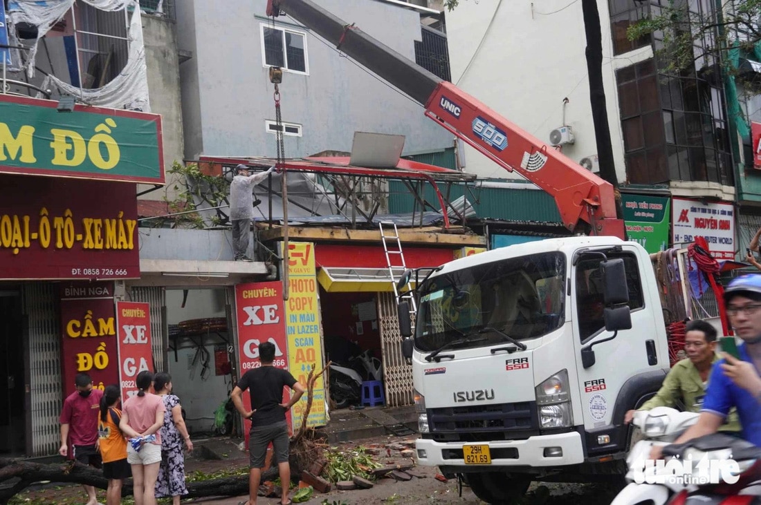 Sau ngày đêm bão số 3 càn quét khủng khiếp: Các tỉnh miền Bắc ngổn ngang chưa từng thấy - Ảnh 23.