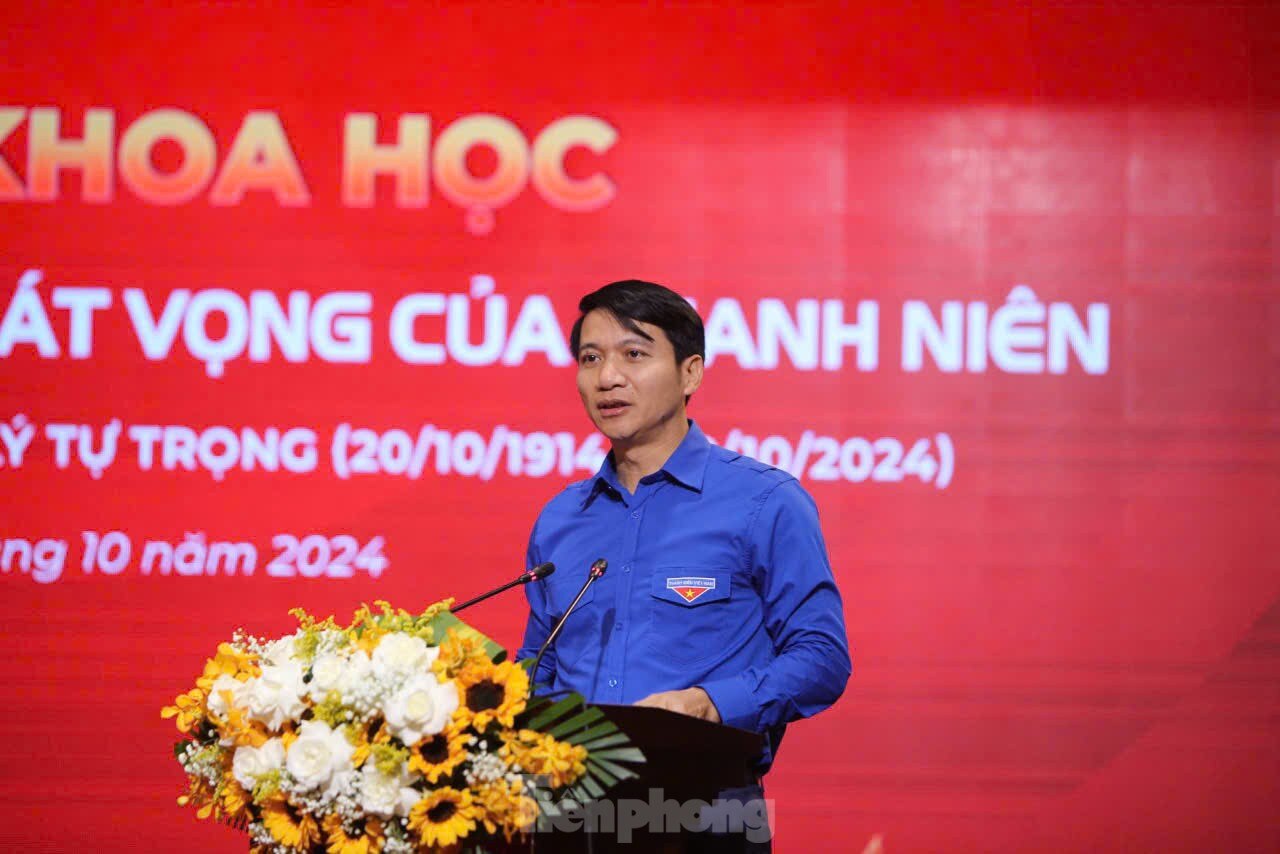 Toàn cảnh hội thảo khoa học 'Tinh thần Lý Tự Trọng - Khát vọng của thanh niên' ảnh 11