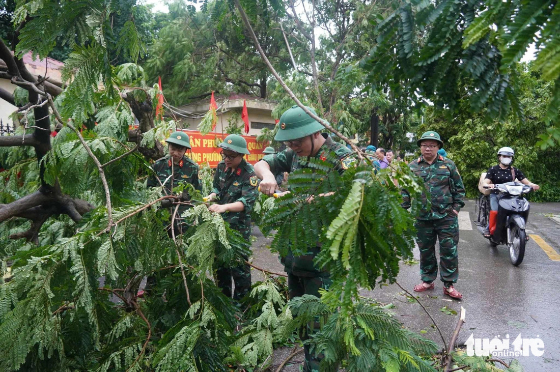 Sau ngày đêm bão số 3 càn quét khủng khiếp: Các tỉnh miền Bắc ngổn ngang chưa từng thấy - Ảnh 21.