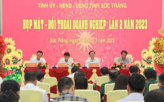 Sóc Trăng: Tập trung xử lý dứt điểm các vướng mắc của doanh nghiệp ảnh 1