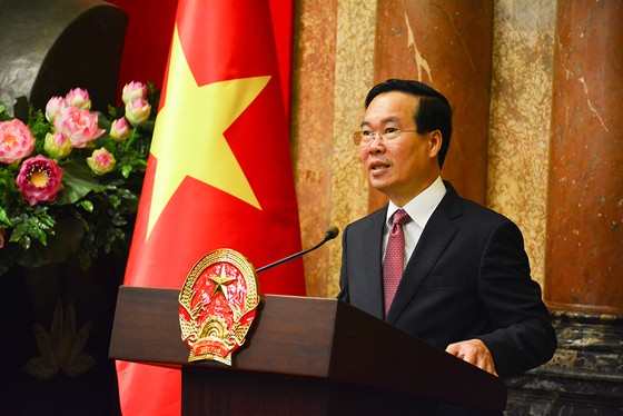 Chủ tịch nước trao quyết định thăng quân hàm Thượng tướng cho đồng chí Trịnh Văn Quyết ảnh 3