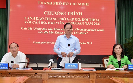 Chủ tịch UBND TPHCM Phan Văn Mãi phát biểu. Ảnh: VIỆT DŨNG ảnh 1