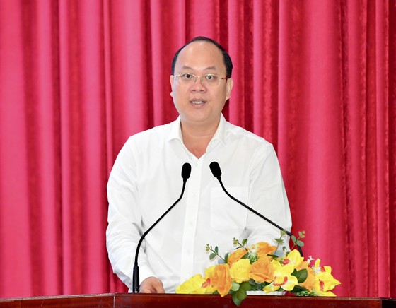 Phó Bí thư Thành ủy TPHCM Nguyễn Hồ Hải phát biểu. Ảnh: VIỆT DŨNG ảnh 2
