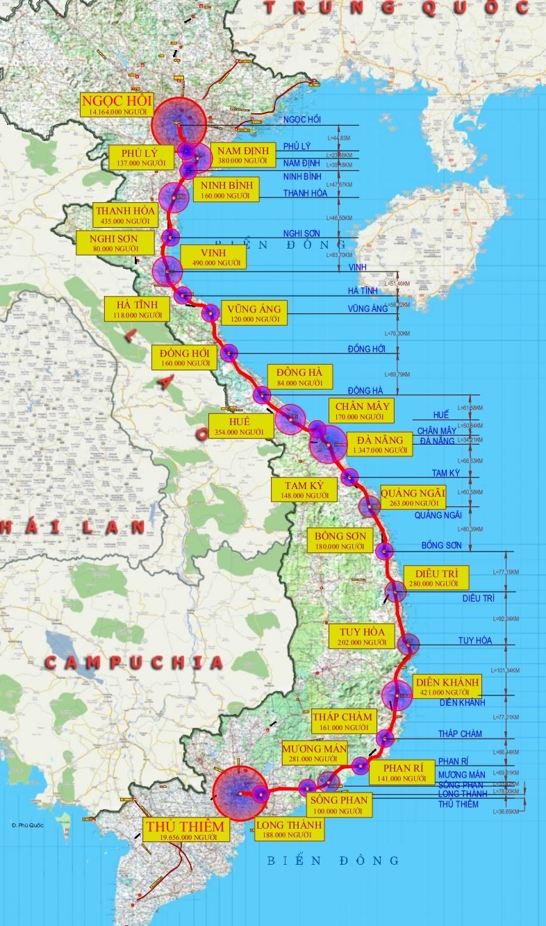 Ăn sáng Hà Nội, ăn trưa Sài Gòn nhờ đường sắt tốc độ cao - 3