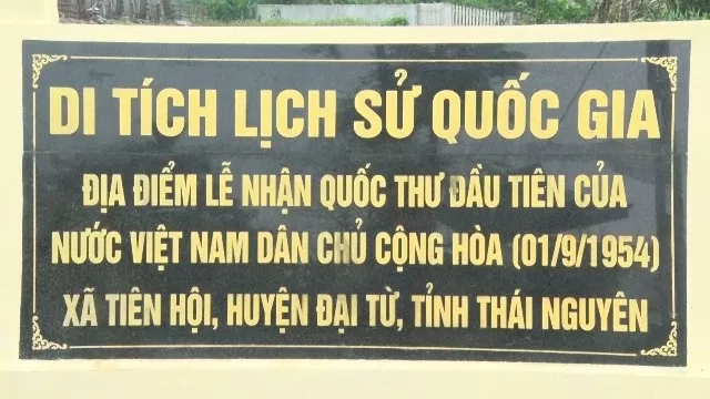 Tìm về nơi ghi dấu Lễ trình Quốc thư đầu tiên của nước Việt Nam Dân chủ Cộng hòa