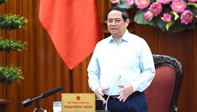 Thủ tướng Phạm Minh Chính chủ trì họp Thường trực Tiểu ban Kinh tế-Xã hội Đại hội lần thứ XIV của Đảng