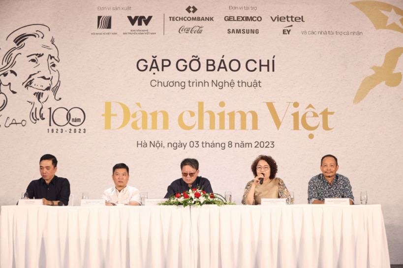 Hội Nhạc sĩ Việt Nam phối hợp với các đơn vị liên quan tổ chức chương trình 