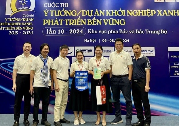 HTX sản xuất, thương mại và dịch vụ nông nghiệp Hồng Nam tham dự Cuộc thi Ý tưởng/Dự án Khởi nghiệp Xanh - Phát triển bền vững năm 2024 