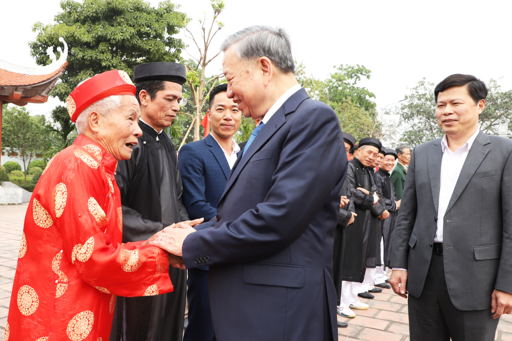  Tổng Bí thư Tô Lâm với Nhân dân xã Phạm Hồng Thái (Khoái Châu)