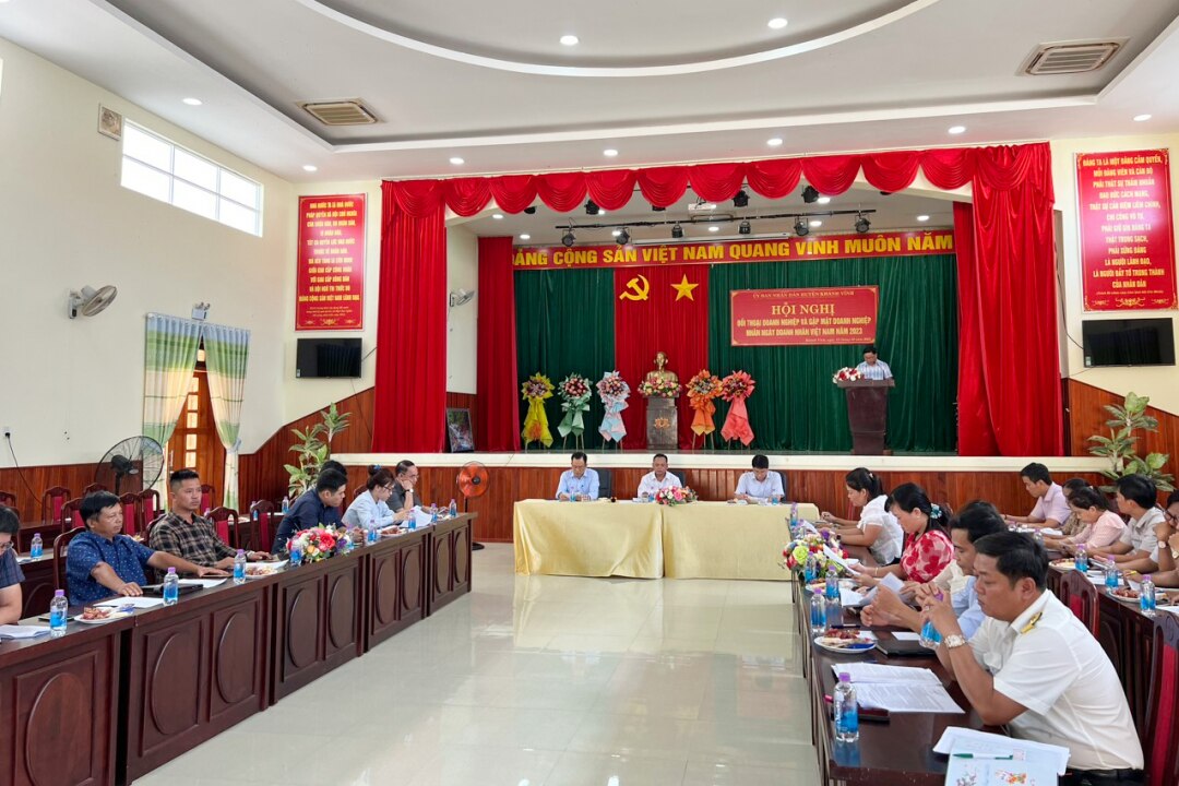 Quang cảnh buổi gặp mặt.