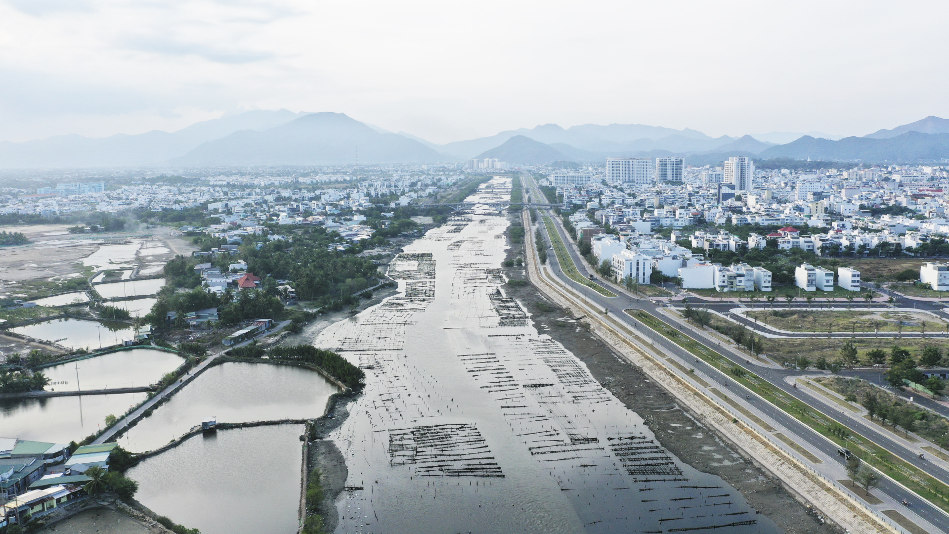 Một đoạn sông Quán Trường.