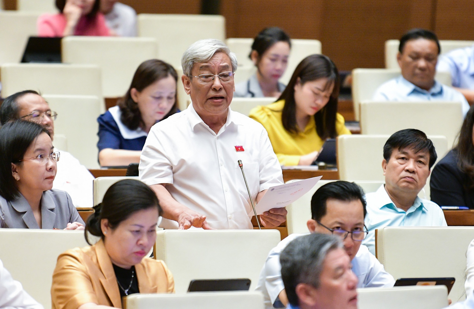 Ông Lê Xuân Thân – Chủ tịch Hội Luật gia tỉnh Khánh Hòa, Đại biểu Quốc hội (ĐBQH) tỉnh Khánh Hòa