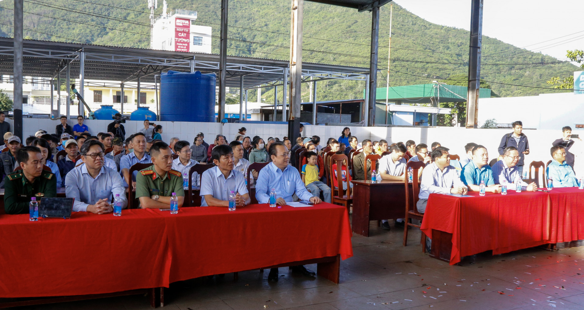 Quang cảnh tại buổi lễ