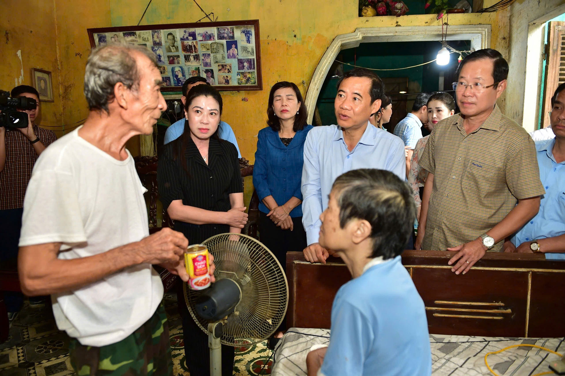 Quyền Bí thư Tỉnh ủy Lâm Đồng Nguyễn Thái Học thăm hỏi