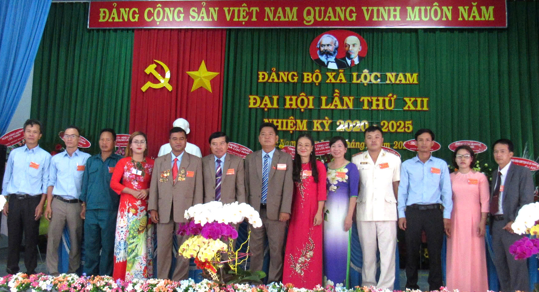 Đảng bộ, chính quyền và Nhân dân các dân tộc anh em xã Lộc Nam quyết tâm xây dựng quê hương ngày càng văn minh, giàu, đẹp