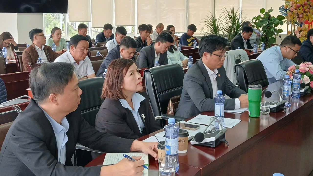 Các đại biểu tham dự Hội nghị