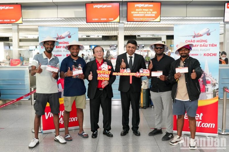 Vietjet khai trương đường bay thẳng đầu tiên từ Việt Nam đi Kochi ảnh 4