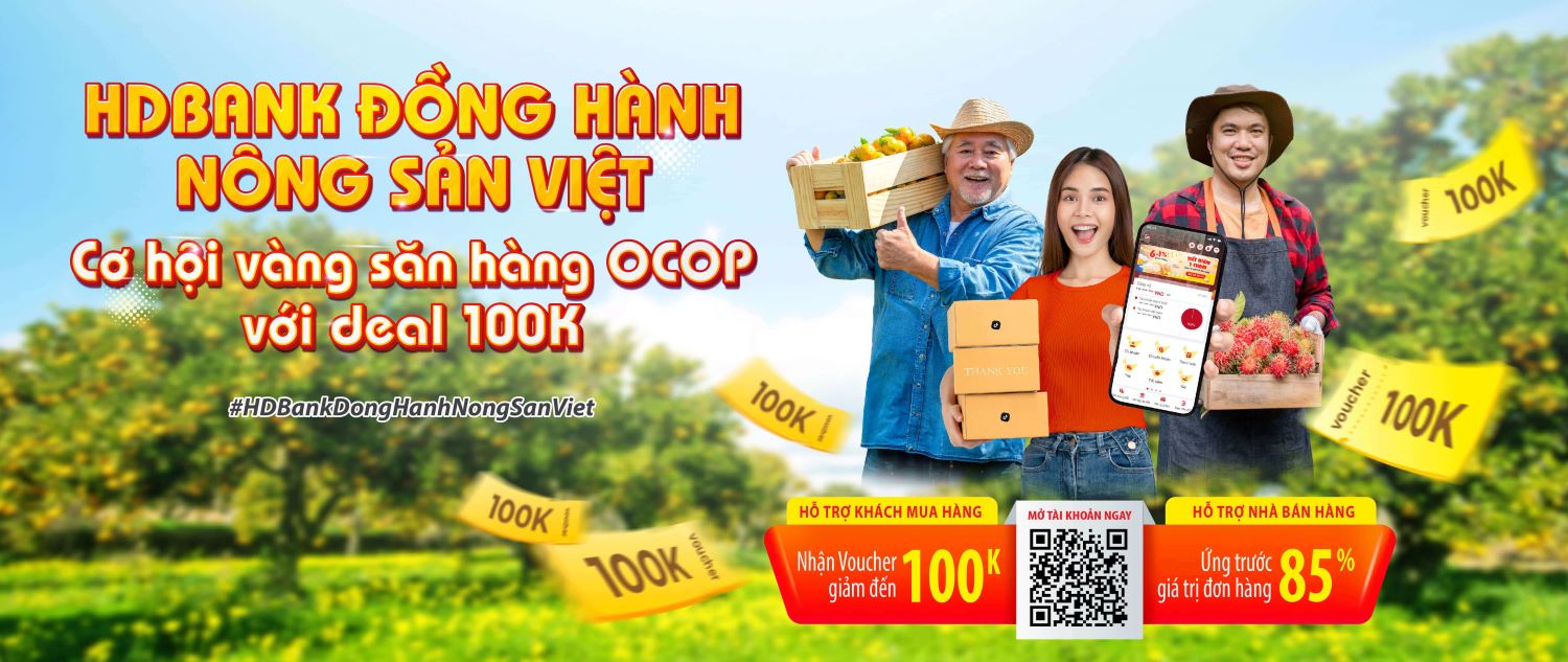 HDBank đồng hành OCOP: Trợ lực toàn diện, gia tăng lợi ích- Ảnh 1.