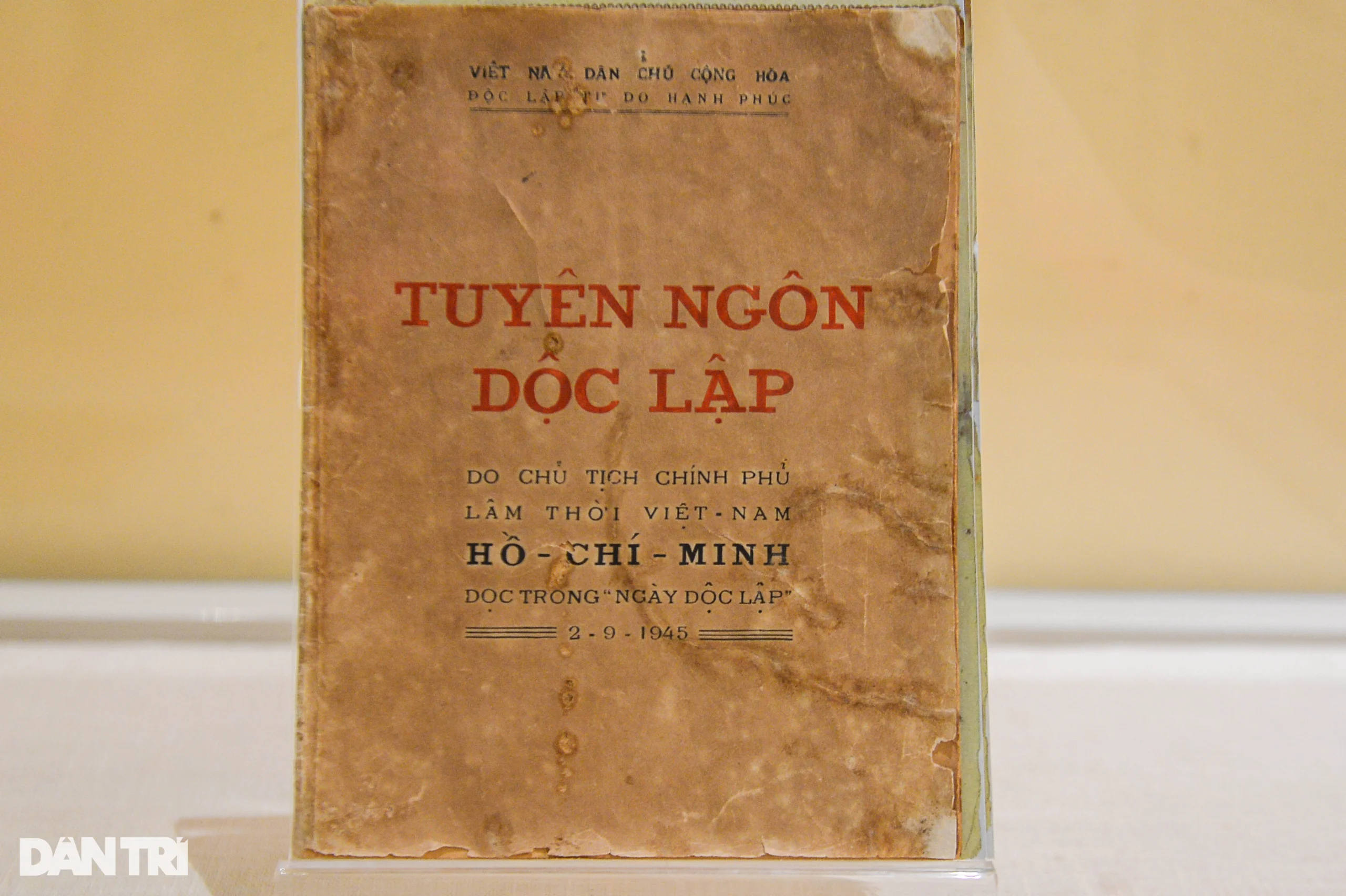 Dấu ấn Cách mạng Tháng Tám qua những hiện vật lịch sử - 1