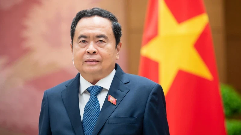 Le président de l'Assemblée nationale, Tran Thanh Man.