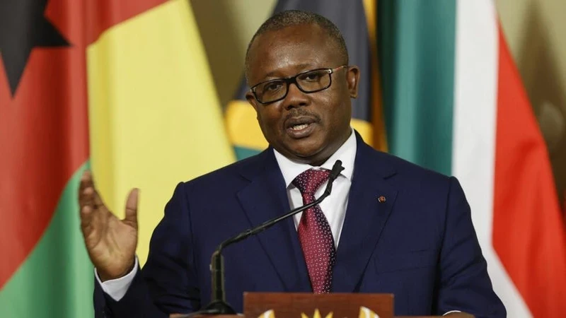 Président de la République de Guinée-Bissau Umaro Sissoco Embalo. (Photo : AFP/VOV)