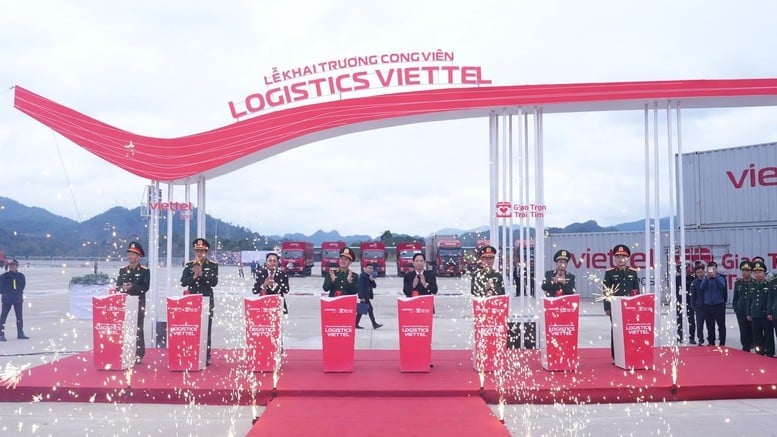 Công viên Logistics Viettel tại Lạng Sơn đã chính thức khai trương vào ngày 11/12/2024 - Ảnh: VGP/Linh Hoa