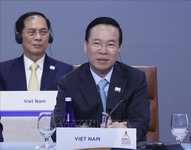 Chủ tịch nước Võ Văn Thưởng dự Hội nghị các Nhà Lãnh đạo các nền kinh tế APEC ảnh 3