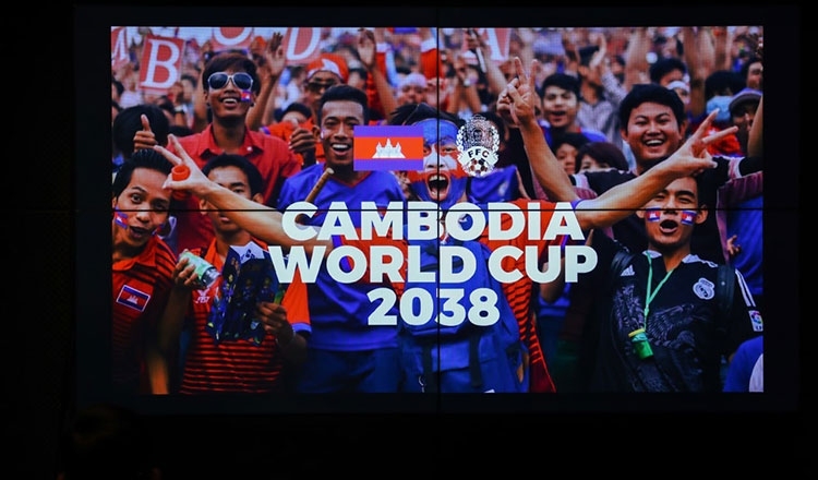 Campuchia gây sốc với kế hoạch xin đăng cai World Cup 2038.