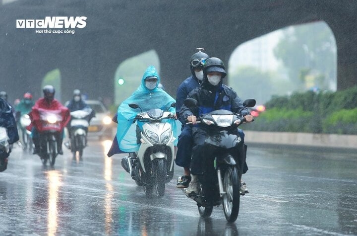 Một đợt không khí lạnh yếu sắp tràn về miền Bắc, khu vực này cục bộ mưa to đến rất to.