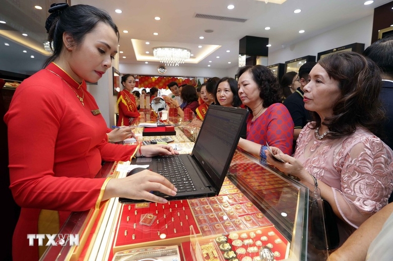 Mua bán vàng tại Công ty vàng Bảo Tín Mạnh Hải.