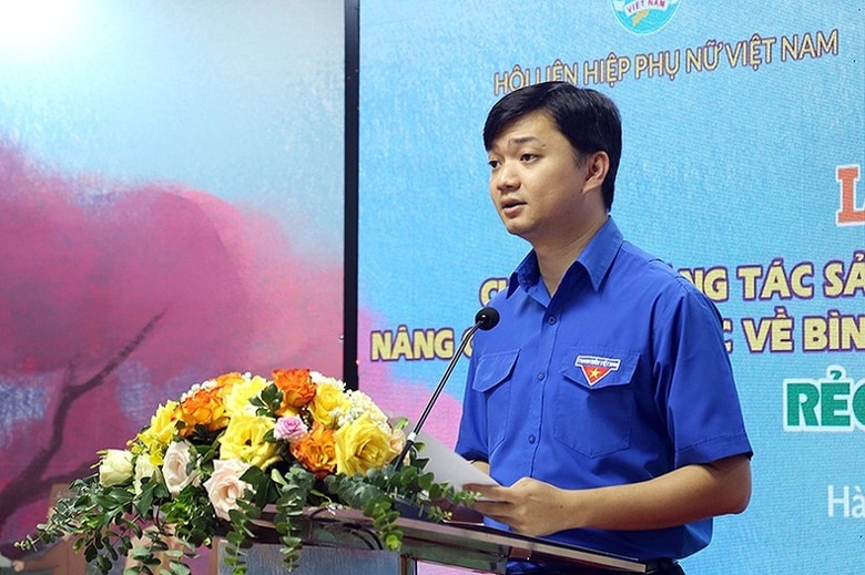 Đồng chí Nguyễn Minh Triết phát biểu tại buổi lễ.