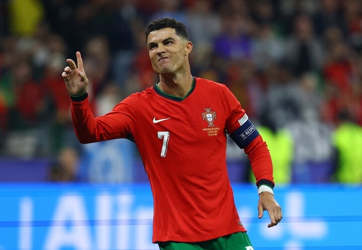 Ronaldo chưa ghi bàn ở EURO 2024.