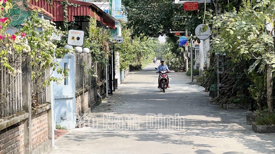 Điện tử Mô hình camera giám sát an ninh tại thôn thông minh Bo, xã Yên Chính (Ý Yên).