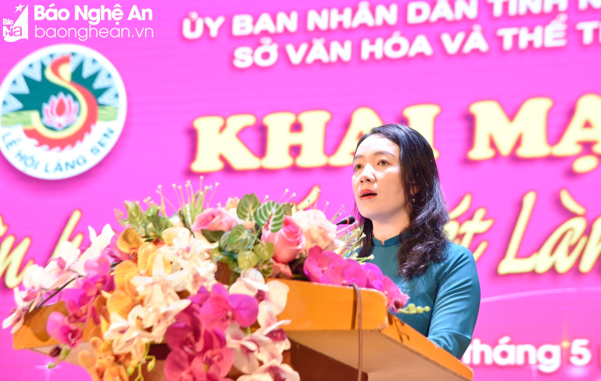 21 đoàn nghệ thuật quần chúng tham gia Liên hoan Tiếng hát Làng Sen năm 2023 ảnh 2