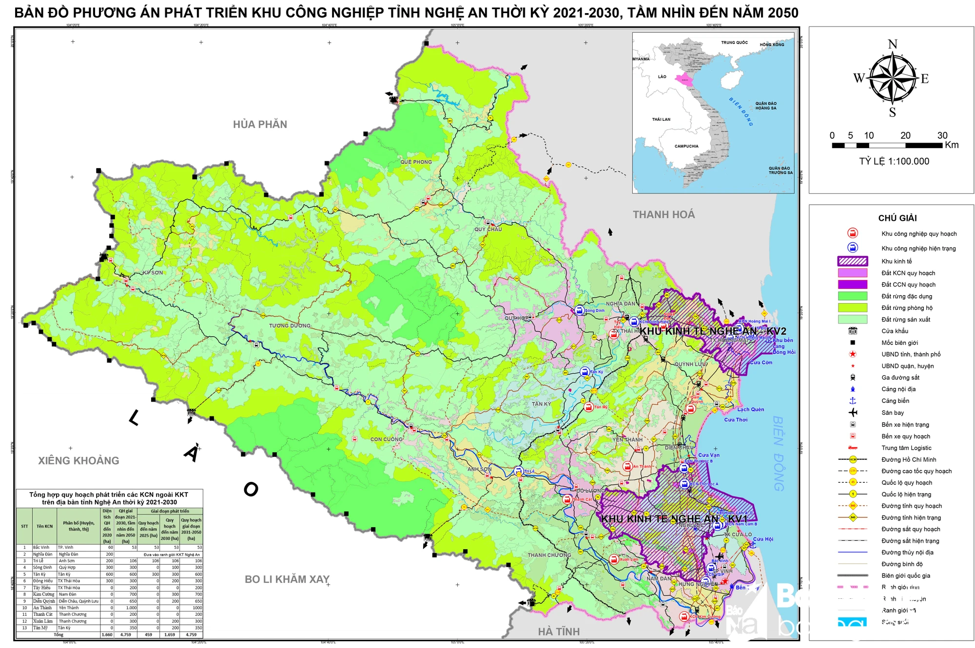 BNA_ BẢN ĐỒ PHƯƠNG ÁN PHÁT TRIỂN KHU CÔNG NGHIỆP TỈNH NGHỆ AN THỜI KỲ 2021-2030, TẦM NHÌN ĐẾN NĂM 2050.jpg