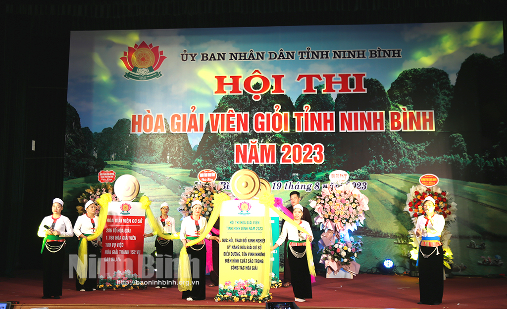 Hội thi Hòa giải viên giỏi tỉnh năm 2023