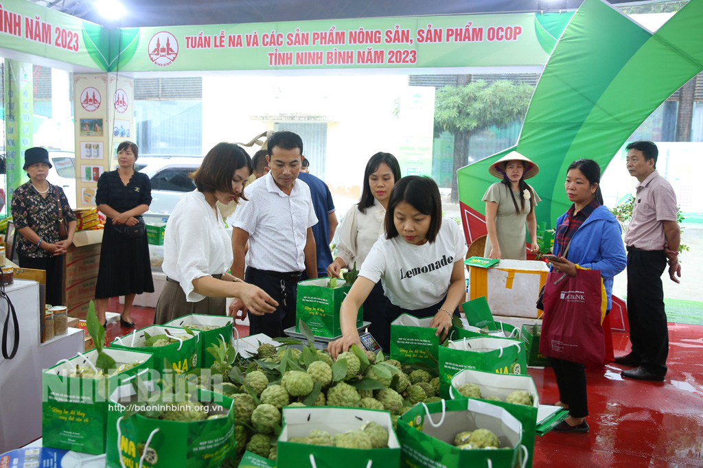 Quảng bá nông sản Ninh Bình tại Hội chợ Triển lãm nông nghiệp Quốc tế AgroViet 2023