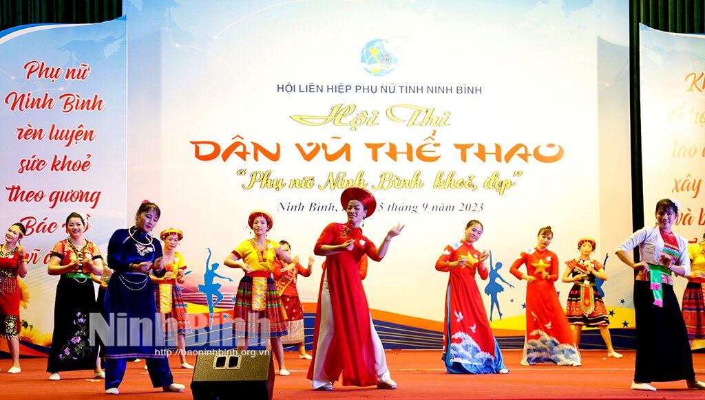 Hội thi dân vũ thể thao tỉnh Ninh Bình năm 2023