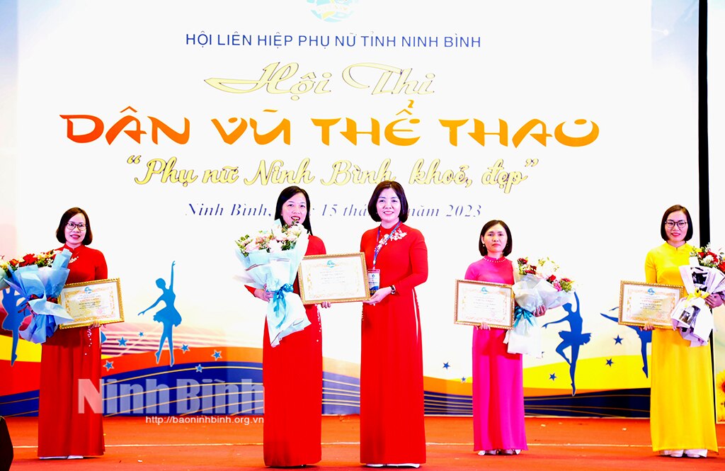 Hội thi dân vũ thể thao tỉnh Ninh Bình năm 2023