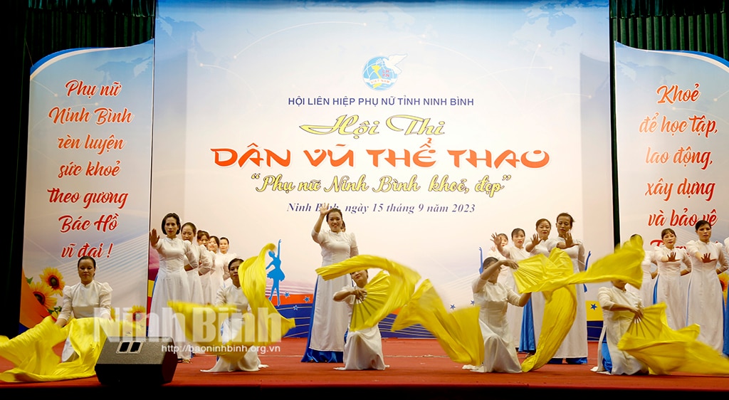 Hội thi dân vũ thể thao tỉnh Ninh Bình năm 2023