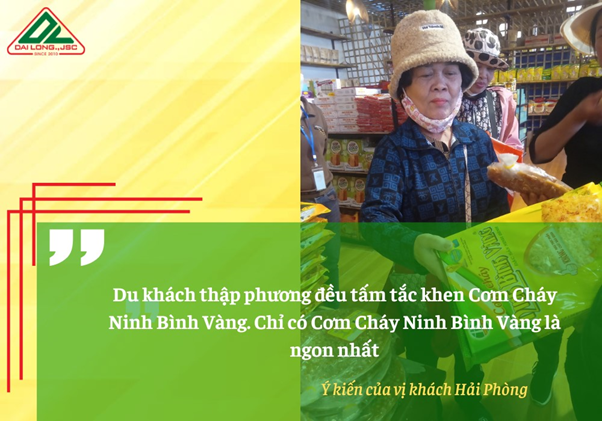 Cơm cháy Ninh Bình Vàng Đặc sản ẩm thực số 1 Ninh Bình