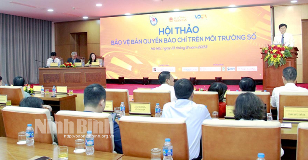 Hội thảo Bảo vệ bản quyền báo chí trên môi trường số